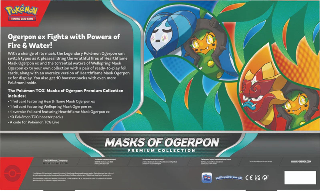 Pokémon TCG: Masks of Ogerpon Premium Collection Box